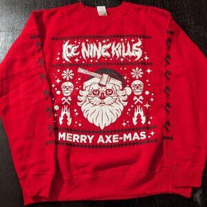 14# Ice Nine Kills Merry axe-mas sweatshirt. Limited edition